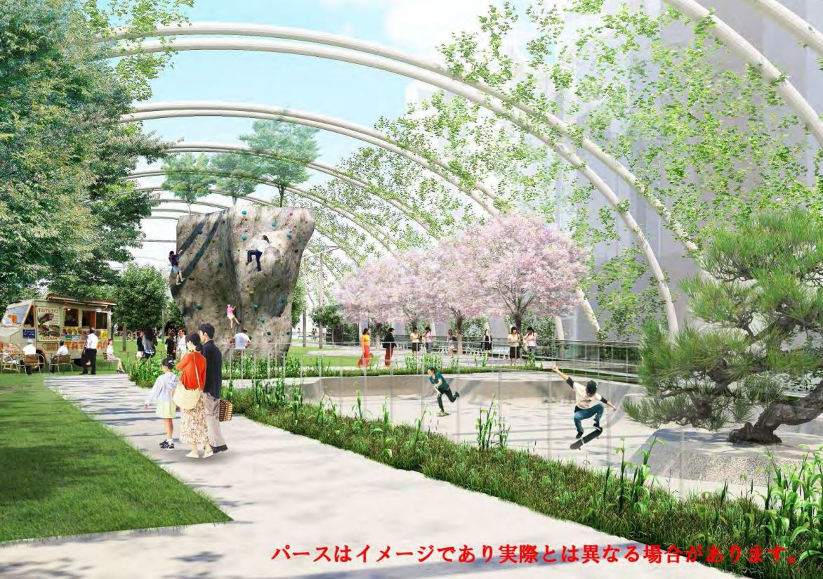 花と緑に覆われた立体的な都市公園が誕生 商業施設とともに 渋谷の新宮下公園 開園 全国の不動産投資 収益物件は株式会社リタ不動産